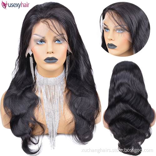 Fast Shipping 13x4 HD Frontal Wig Vendors Peruvian Hair HD Lace Front Wigs Human Hair 22 24 26 28 30 32 Inch HD Wig